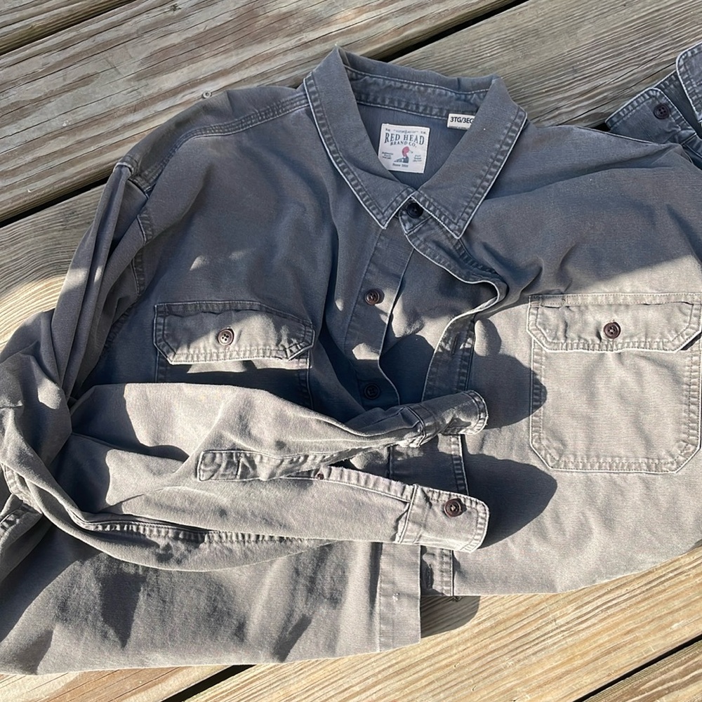 Men’s heavy duty canvas size 3 XL shirt